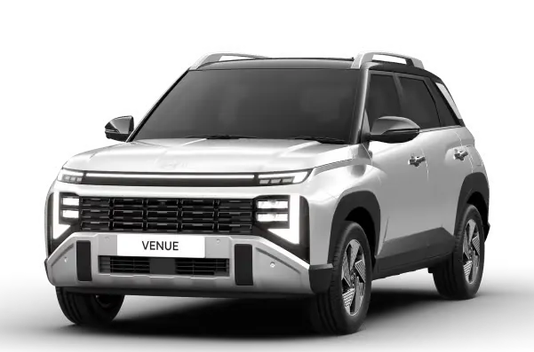 Hyundai Venue in Hyundai Venue Colour White Dual Tone
