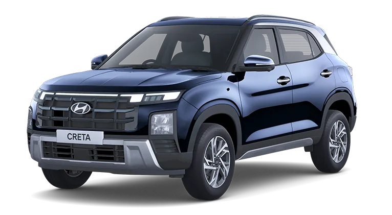 Hyundai Creta in Creta Color Blue