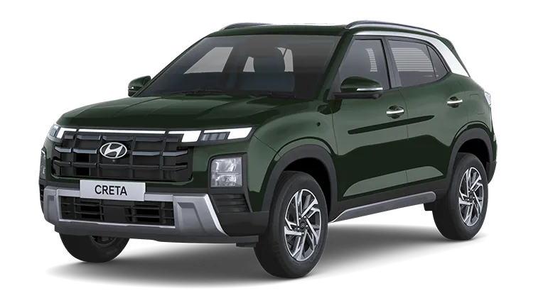 Hyundai Creta in Creta Color Olive