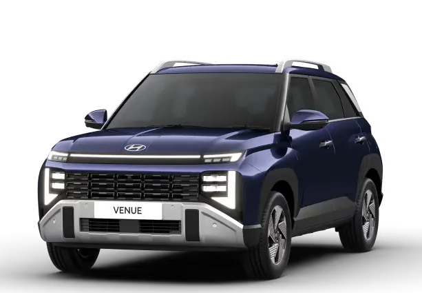 Hyundai Venue in Hyundai Venue Colour Blue