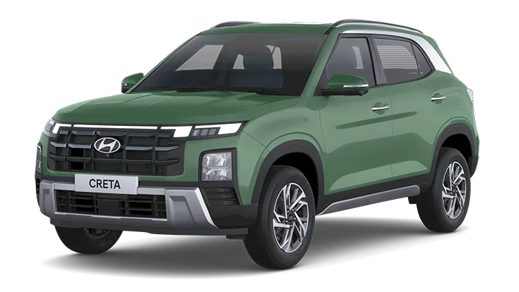 Hyundai Creta in Creta Color Green